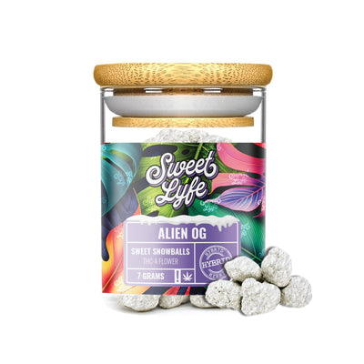 THC-A Diamond Coated Sweet Snowballs