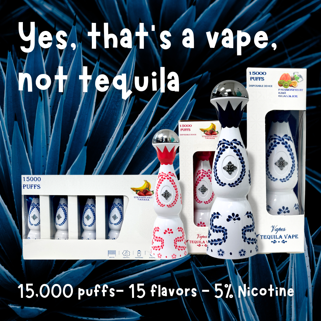 Tequila Vape Flavor Collection: 15,000 Puffs of 5% Nicotine Sweet Lyfe Tequila Vape Flavor Collection: 15,000 Puffs of 5% Nicotine Sweet Lyfe