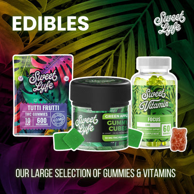 THC gummies and edibles 