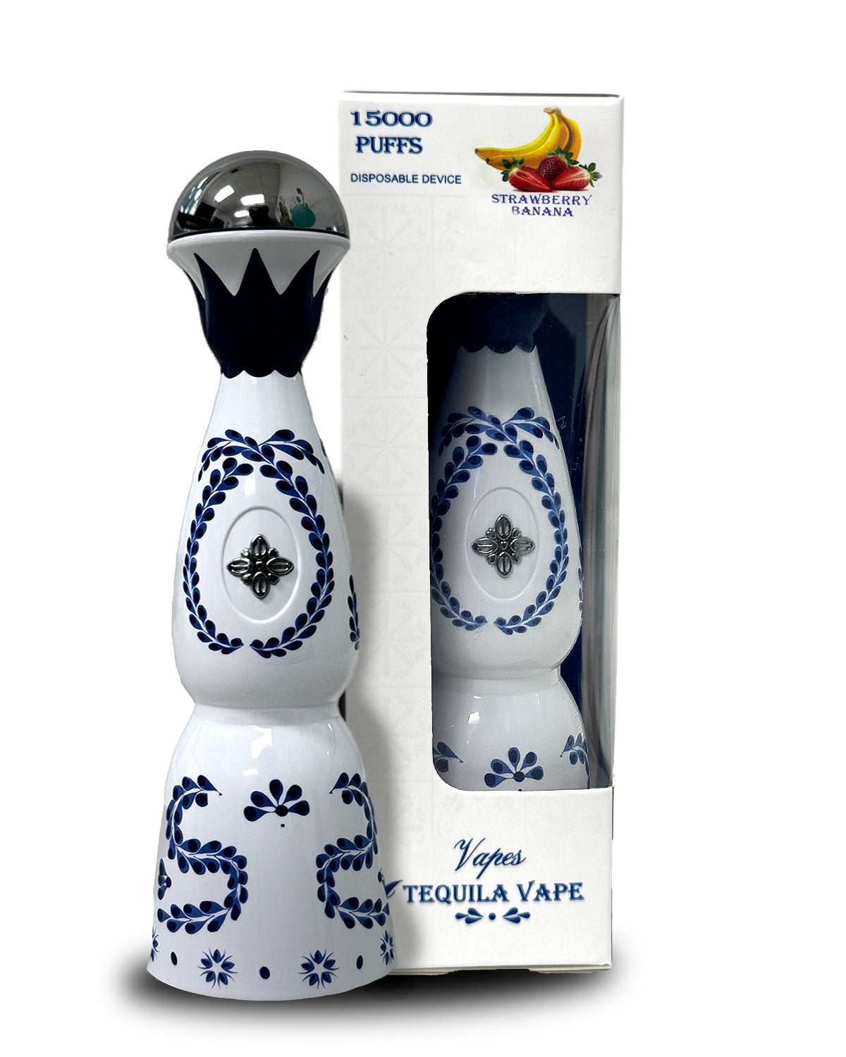 Tequila Vape - Strawberry Banana, 15,000 Puffs, 5% Nicotine