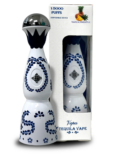 Tequila Vape - Strawberry Banana Dragonfruit, 15,000 Puffs, 5% Nicotine