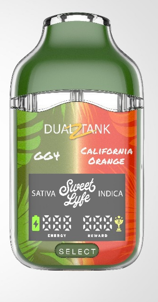 Sweet Lyfe Dual Tank – GG4 x California Orange (2ML)