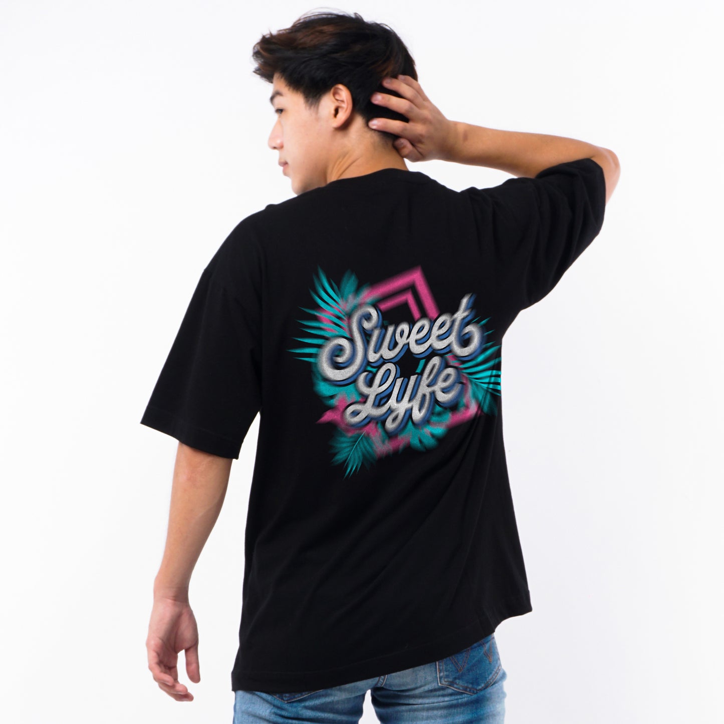 Over Size T-Shirt -   You Good? - Sweet Lyfe - Mens