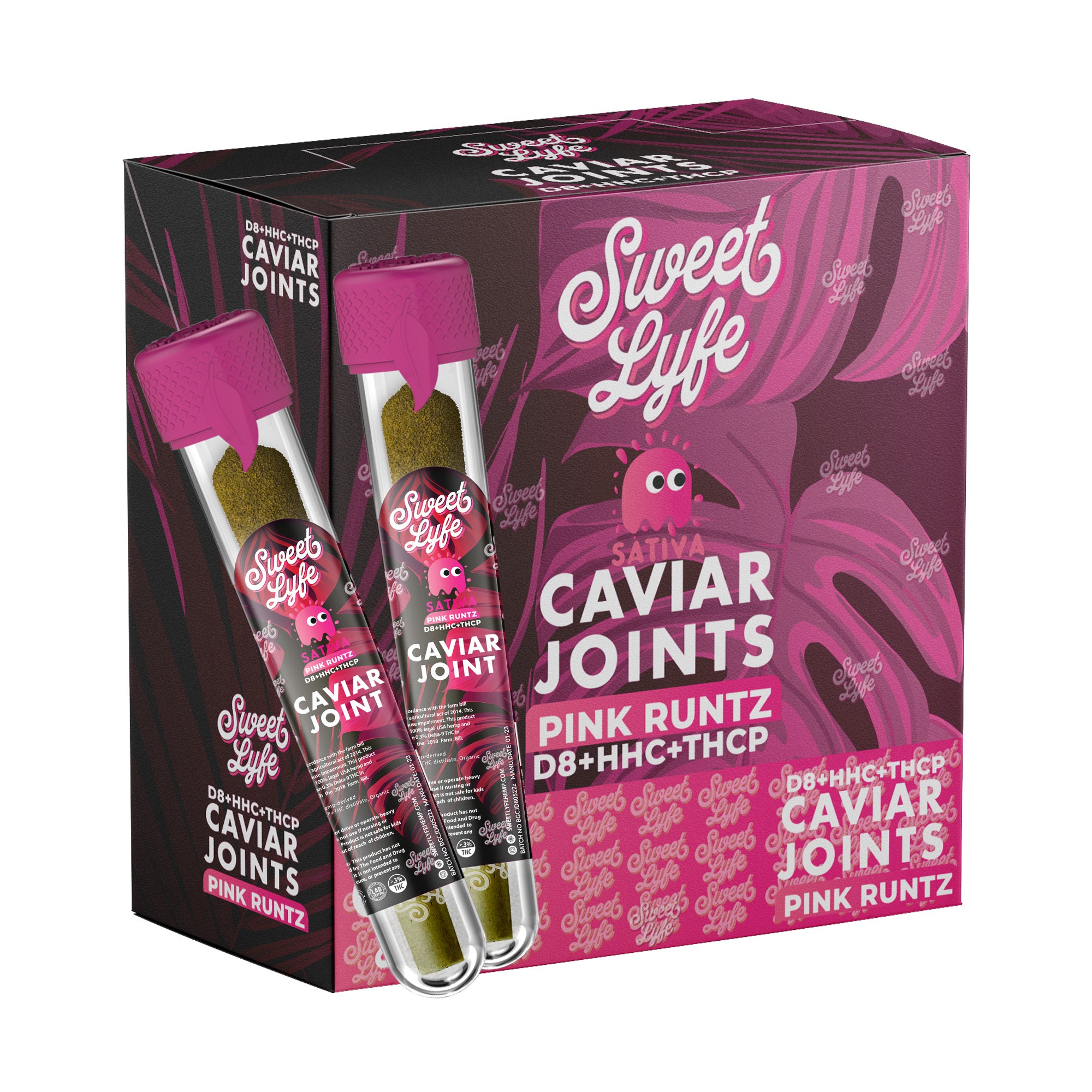 Caviar Joint D8+HHC+THCP - Pink Runtz - Sativa