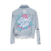 Sweet Lyfe Blue Jeans Jacket - Womens