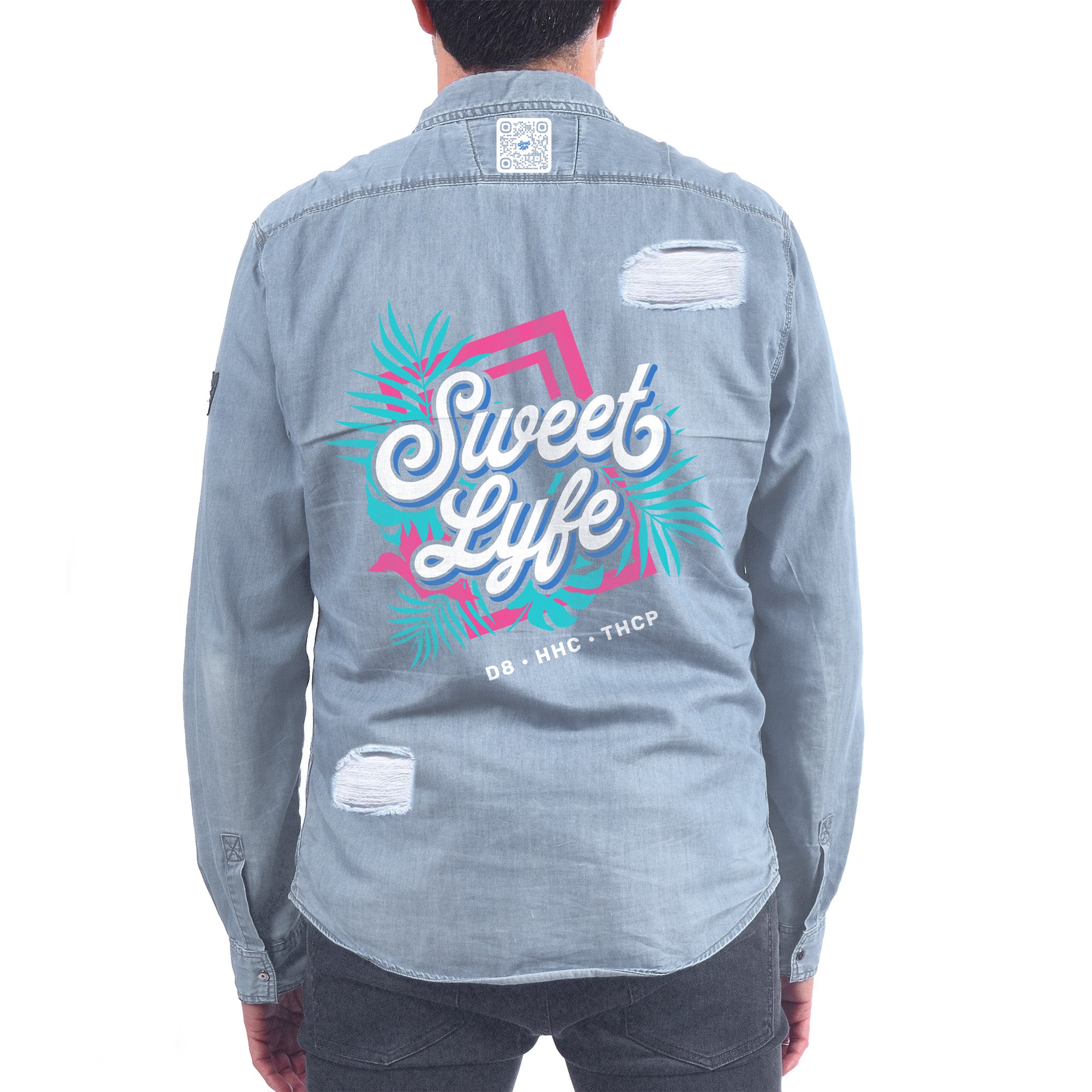 Sweet Lyfe Blue Jeans Jacket - Mens